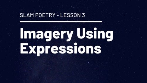 Preview of d) Imagery Using Expressions G6 L03