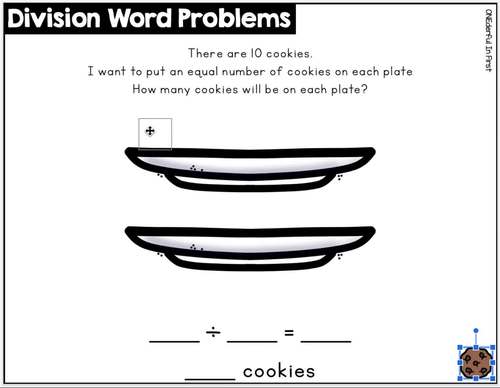 Division Word Problems for Google Slides by ONEderful In First | TPT