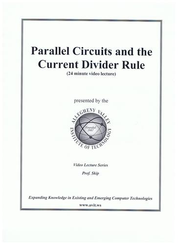 Preview of Parallel Circuits and the Current Divider Rule