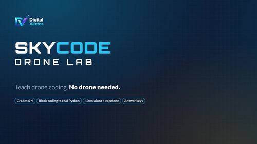 Drone Coding Simulator | Block Coding to Python | No Drone Needed ...