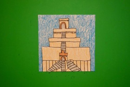 Preview of Let's Draw a Ziggurat!