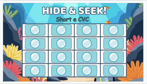 Short Vowel CVC Digital Phonics Games | No Prep Google Slides Summer ...