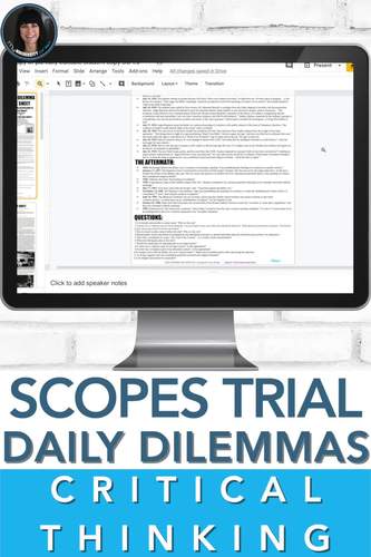 DISTANCE LEARNING | SCOPES TRIAL | NON-FICTION | GOOGLE SLIDES EDITION