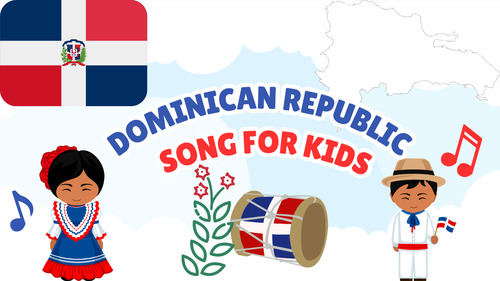 Preview of Dominican Republic for Kids – Country Song with Real Footage | MP3 + Lyrics PDF