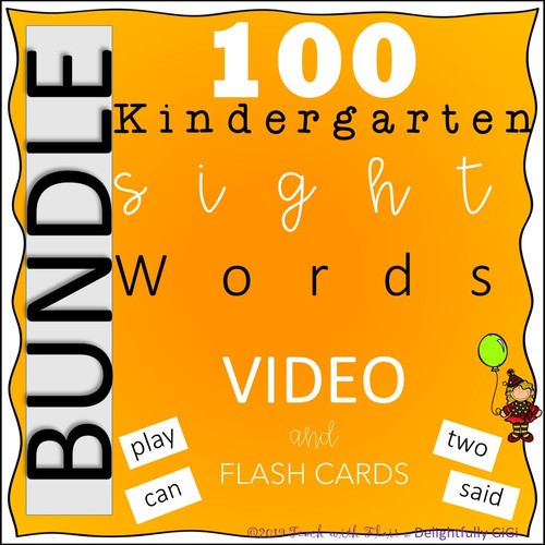 Preview of Kindergarten Sight Words Bundle!