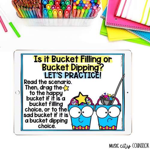 Bucket Filling, Have You Filled Bucket Today Kindness Lesson, Digital