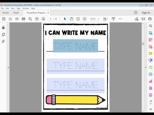 EDITABLE Name Tracing Pages | Name Practice Activities by Play All Day