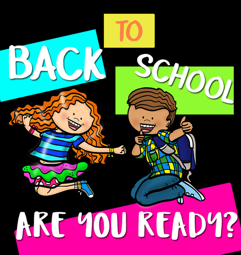 Preview of Back to school supplies and kids Mega Bundle