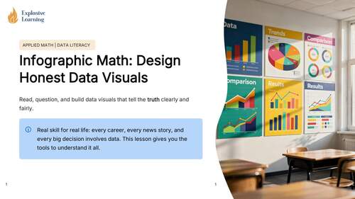 Infographic Math Design: Honest Data Visuals — Career Math Lab | TPT