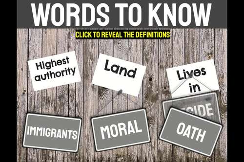 Citizenship and Naturalization Interactive Google Slides™ | Distance ...
