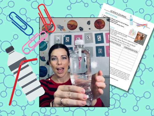 Preview of Buoyancy Science Experiment | Cartesian Diver STEM Lab Video + Science Journal