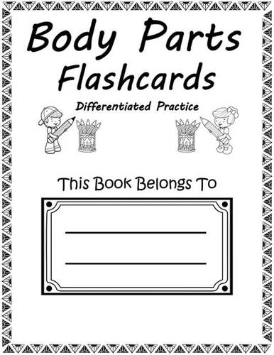 Body Parts Flashcards |Nonverbal Learners Special Printable Preschool ...
