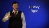 E16: ASL Vocabulary - History, Government, Religion - Sign
