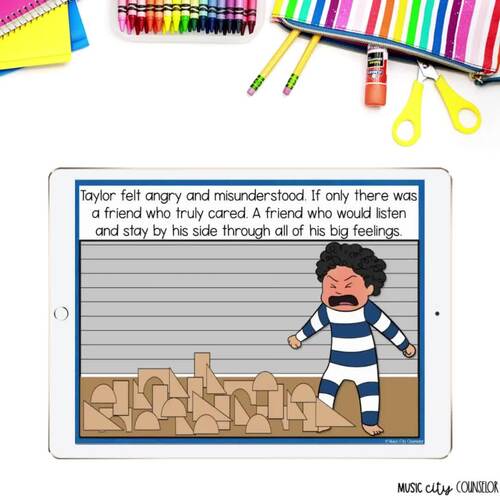 The Rabbit Listened Meet the Social Worker, Role of School Social Worker