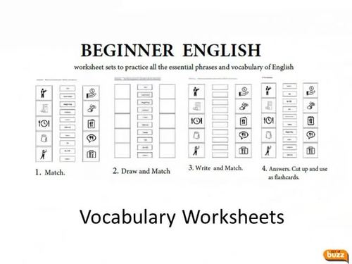Math - Vocabulary Worksheets. ESL. EFL. Beginner. ESP. | TPT