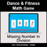 Missing Number in Division - Math Dance Game & Math Fitnes
