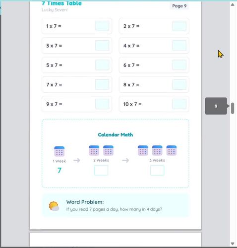 Grade 3 Multiplication Workbook with Answer Key | Math Practice | No Prep