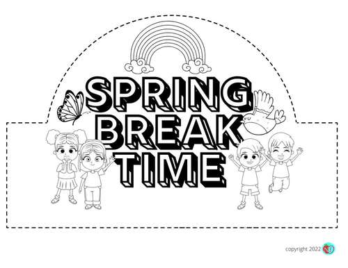 Spring break hats store