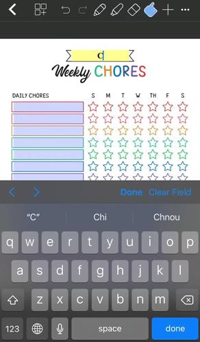 Editable Weekly Chore Chart - Daily & Weekly Checklist - Printable Daily Routine
