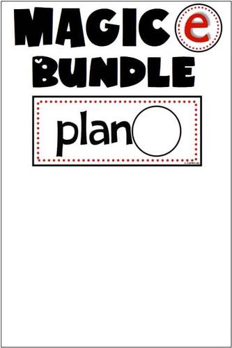 Magic e Wands and Worksheets Bundle by Carrie Lutz | TpT