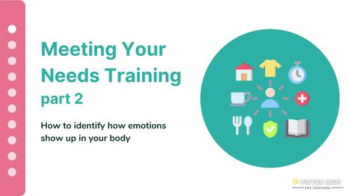 Preview of Meeting Your Needs Training pt. 2