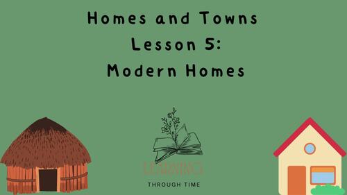 Elementary Social Studies History: Modern Homes History Lesson | TPT