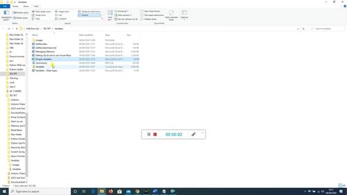 Data storage managing memory, data types and variables, real, long ...