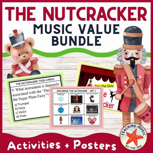 The Nutcracker Bundle Winter Activities Virtual Field Trip Posters