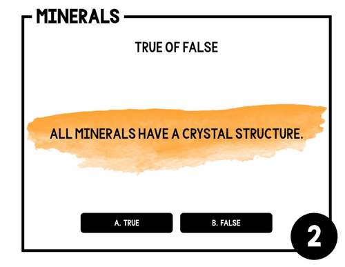 Minerals Digital Task Cards Activity | Science Boom Cards™ by EzPz-Science