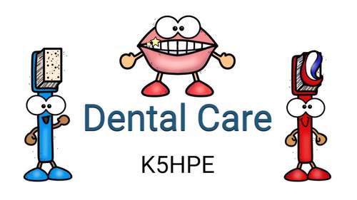 Preview of Dental Care for Kids, Video and Slides