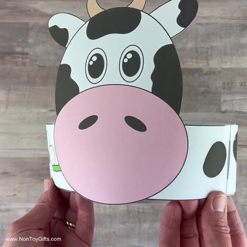 Cow headband 2025