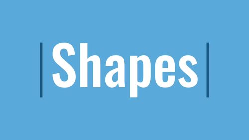 Preview of Shapes (Video)