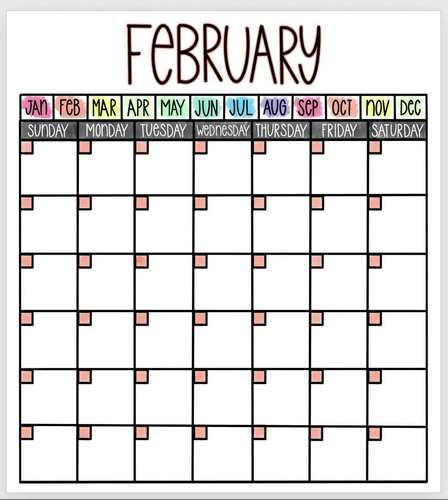 Digital Calendar by A Creative Teaching Tale | TPT