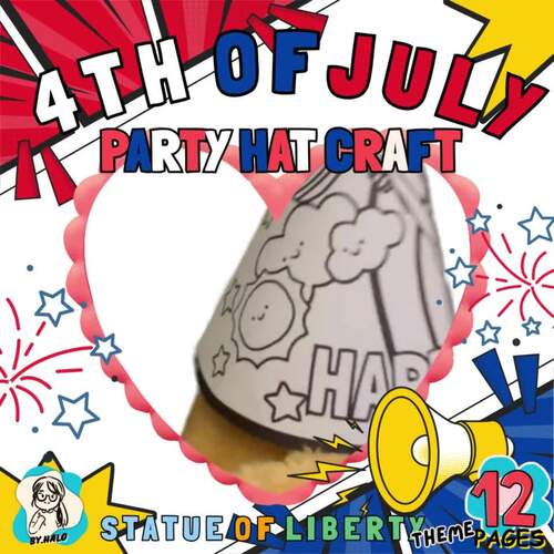 4th of July Party Hat Craft | Statue of Liberty | K–3 | Activities for ...