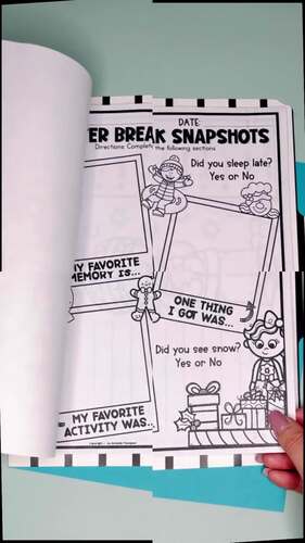 Winter Early Finisher Packet | No Prep JANUARY | TPT