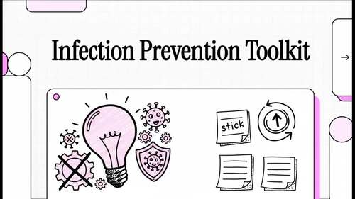 Infection Prevention in Healthcare Bundle | Training PPT + Worksheets ...