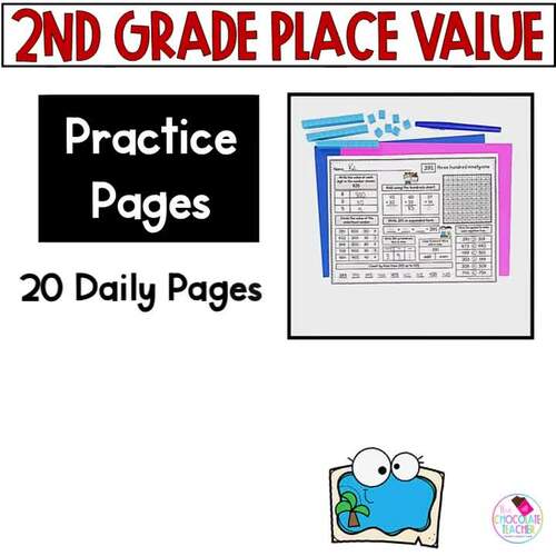 Place Value Worksheets 2nd Grade Math Practice - Number Sense Activities