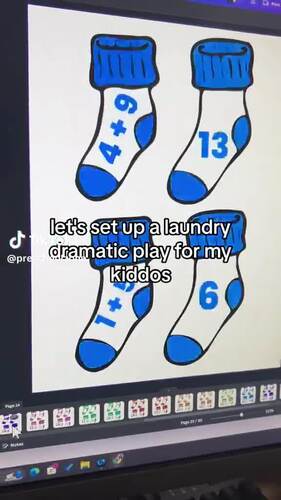 Dramatic Play Laundry Edition- (Toddler - Prek Friendly) | TPT
