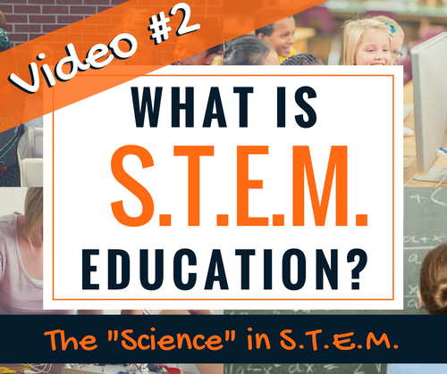 Preview of What is STEM Education? PART TWO: The "Science" In S.T.E.M.