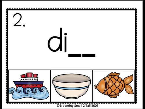 Digraph SH Task Cards Printable Literacy Center Activities 1st 2nd 3rd ...
