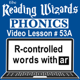 Phonics Video/Easel Lesson - R-Controlled Vowels AR - Read