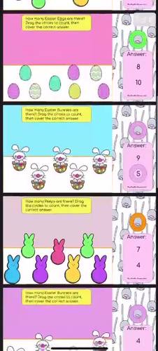 Easter Counting Game- Interactive Digital Activity- Google Classroom (PPT)