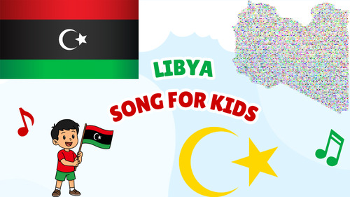 Preview of Libya Song for Kids | Country Study Video, MP3 & Lyrics PDF