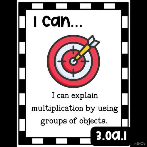 3rd Grade Common Core Math Essential Standards Learning Targets