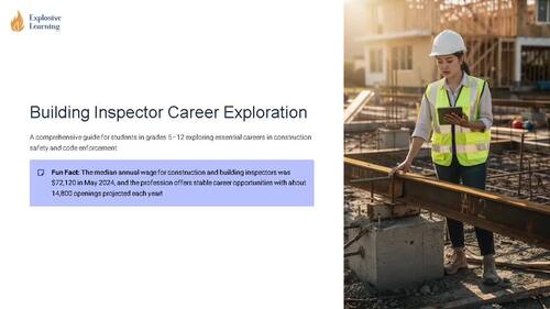 Building Inspector Career Exploration 101 4 12 Career Exploration ...