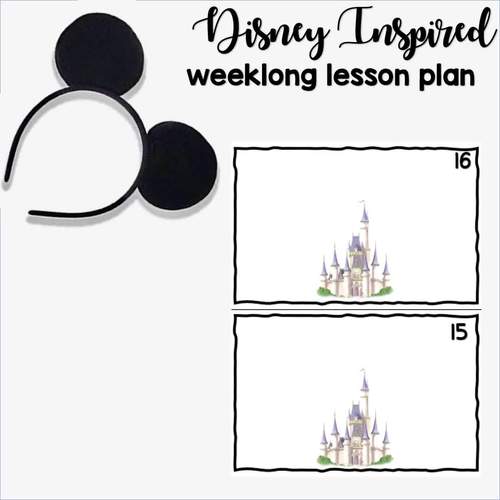 Disney Inspired PreK Unit