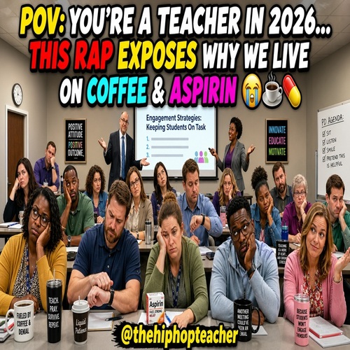 Preview of POV: You’re a Teacher in 2026… This Rap EXPOSES Why We Live on Coffee & Aspirin