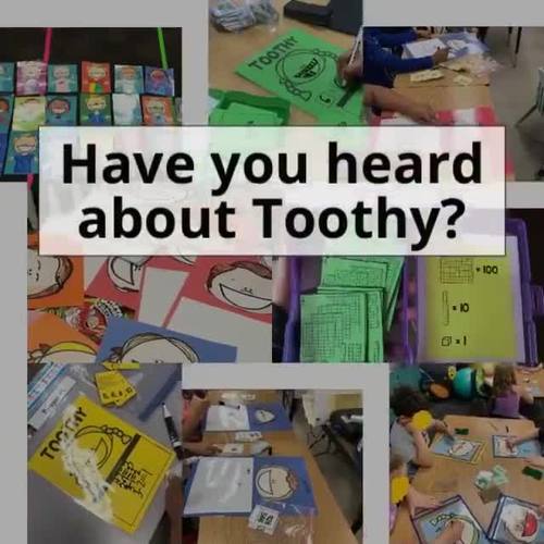 Math Toothy® Task Kits | Math Centers for 1st and 2nd Grade | TpT