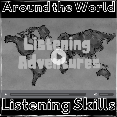 Preview of Listening Skills Around The World Adventure: Listening Comprehension Video