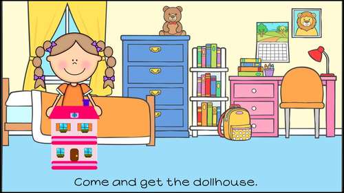 Come and Get the Toys | Interactive Slide Show | AAC Autism | PreK